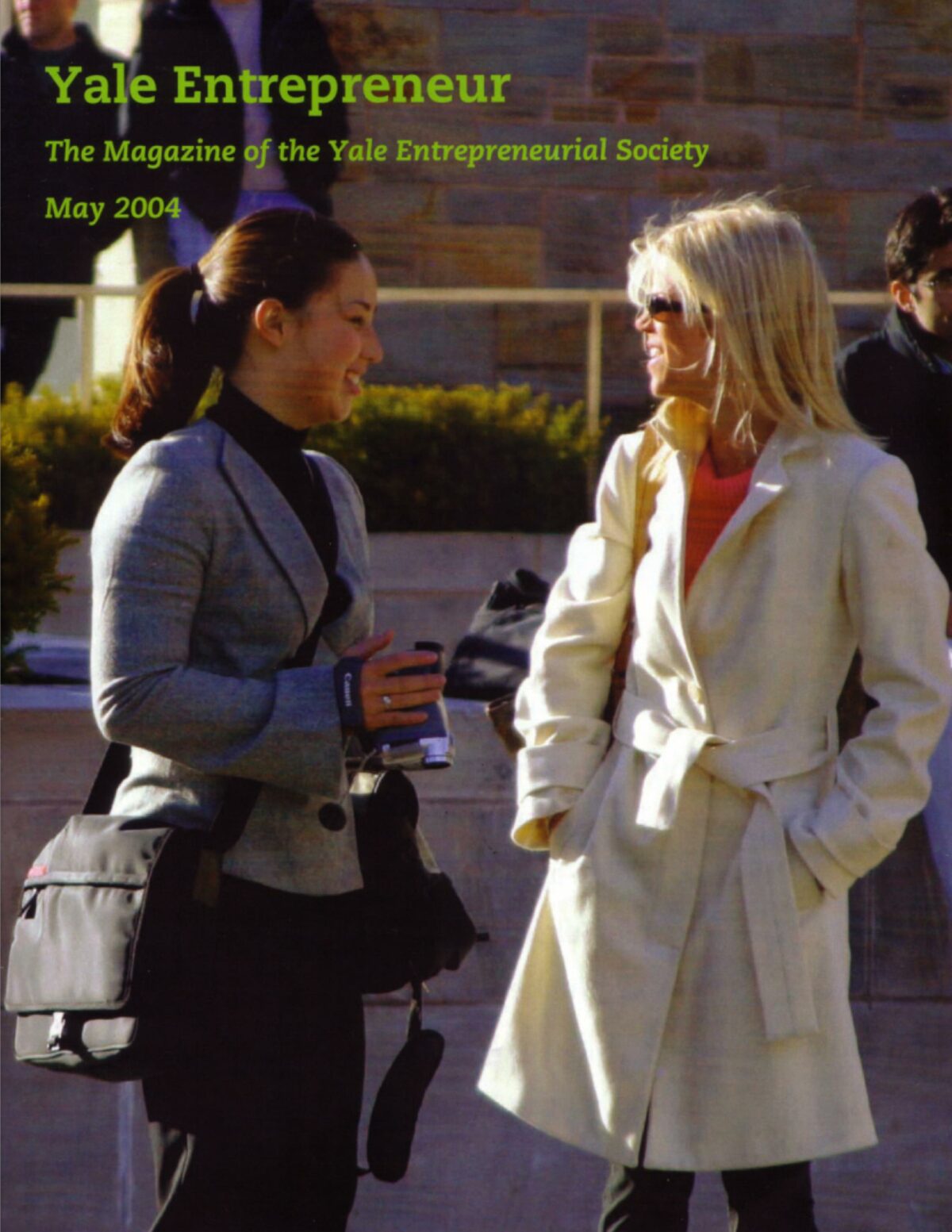 YE May 2004 cover featuring students in conversation